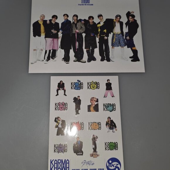 Stray Kids Karma Ceremony (Blue) Version KPOP Album - Picture 5 of 5